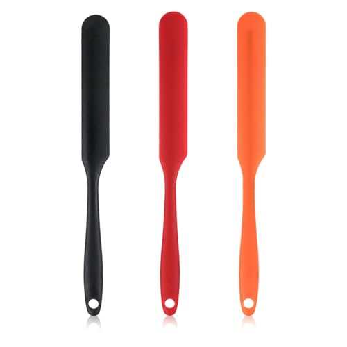 Patty Both 3-Piece Silicone Jar Spatula Set - Heat Resistant Kitchen Utensils