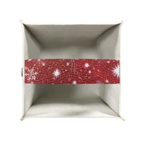 Doginthehole Xmas Snowman Tissue Box Cover - Cute Christmas Home Decor, Square PU Leather Dispenser with Belt Bottom