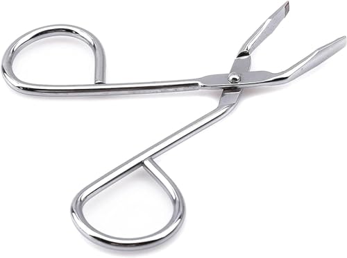 Juroicessry Stainless Steel Eyebrow Scissors Tweezers and Pliers Set