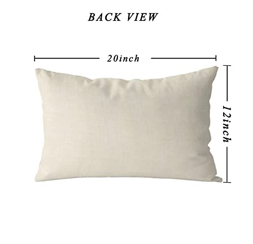 GAGEC St. Patrick's Day Pillow Cover 12x20 Inch Green Decor