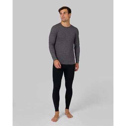 32 Degrees Heat Men's Lightweight Base Layer Legging | 4-Way Stretch | Thermal| Form Fitting