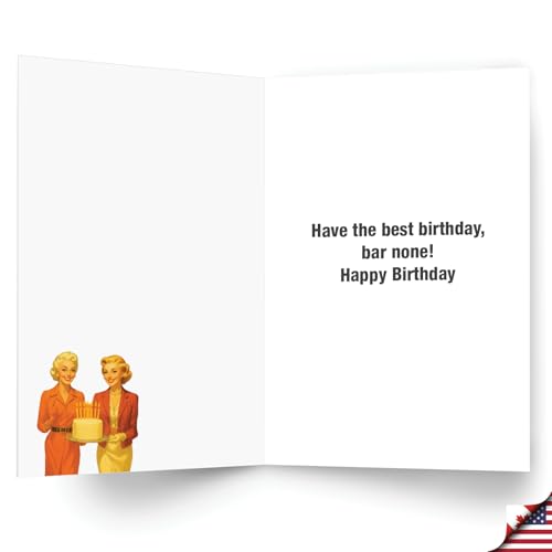 Funny Birthday Card - Salad Bar Design with Envelope - NobleWorks