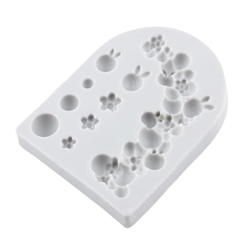 Hemisphere Pearl Bubble Silicone Mold for Cake Decoration