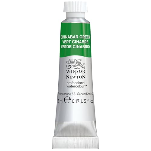 Winsor & Newton Professional Watercolour Tube - Cinnabar Green 5ml
