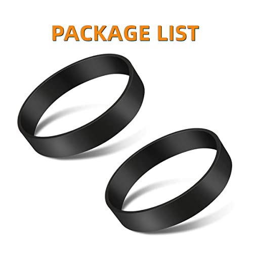 Replacement Drive Belts for Bissell Carpet Cleaner 1626502 - 2 Pack