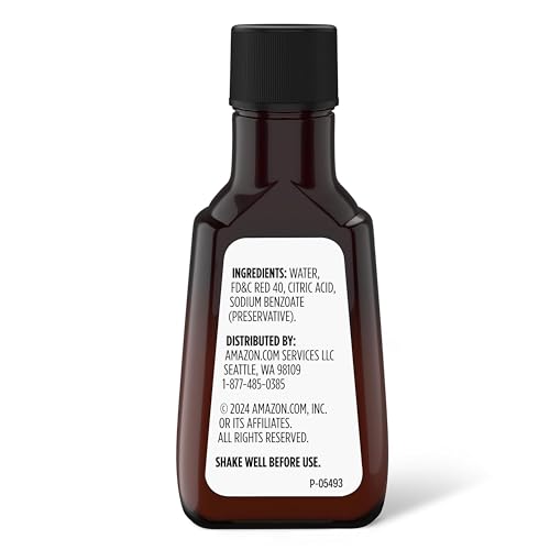 Red Food Coloring - 1 Fl Oz Bottle for Baking & Dyeing