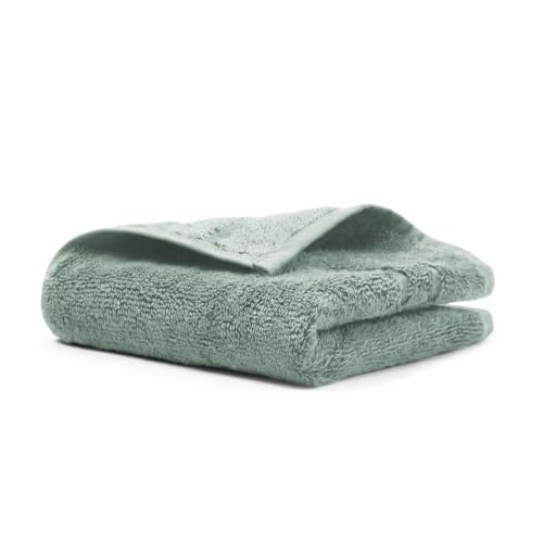 Cariloha Bamboo & Turkish Cotton Washcloth - Ocean Mist - 13" x 13"