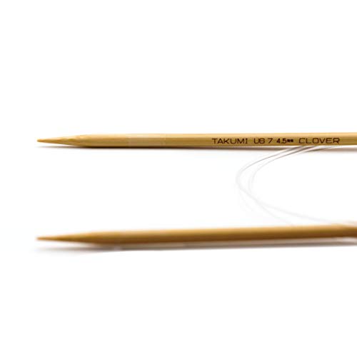 Clover Takumi Bamboo Circular Knitting Needles - 36-Inch, Size 7