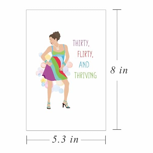 Funny 30th Birthday Card for Her | Y2K Nostalgic Gift