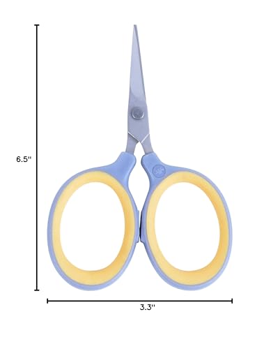 Westcott 2.5 Inch Fine-Tip Craft Scissors with Titanium-Bonded Blades - Sewing & Crafting
