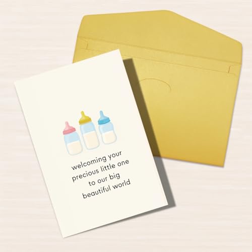 Funny Baby Shower Congratulations Card for New Parents