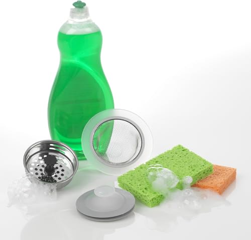 GoodCook Stainless Steel Fine Mesh Sink Strainer for Kitchen Drain