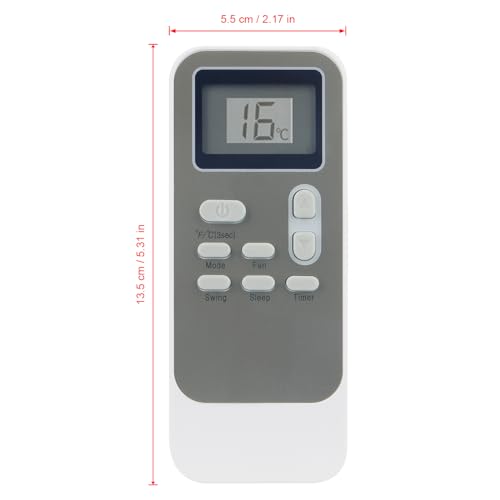 AULCMEET DG11J1-61 DG11J1-63 Replacement AC Remote for LG Portable Air Conditioners