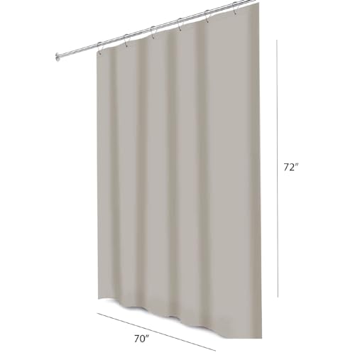 Home Expressions Premium PEVA Shower Curtain Liner - Beige, 70x72 Inches