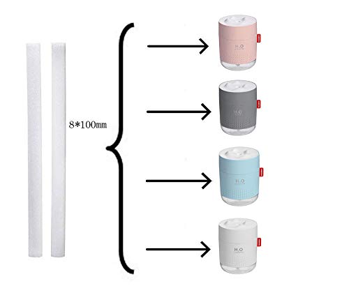 MOVTIP Humidifier Cotton Filter Sticks - 10 Pack Replacement Wicks