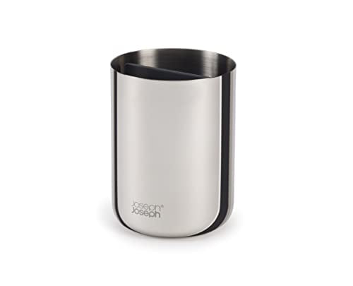 Joseph Joseph EasyStore Luxe Stainless-Steel Toothbrush Caddy