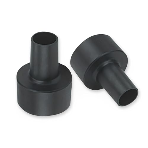 2Pcs Universal Vacuum Hose Adapter 2-1/2" to 1-1/4"