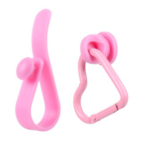 Heart-Shaped Keychain Clip & Hook Set for Beach Handbags