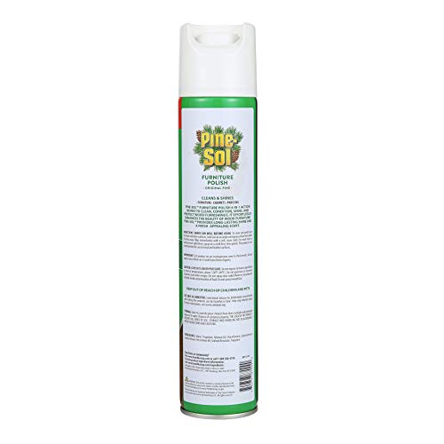 Pine-Sol 4-in-1 Furniture Polish Spray, Original Pine Scent, 12.7 Fl Oz - Pack of 1