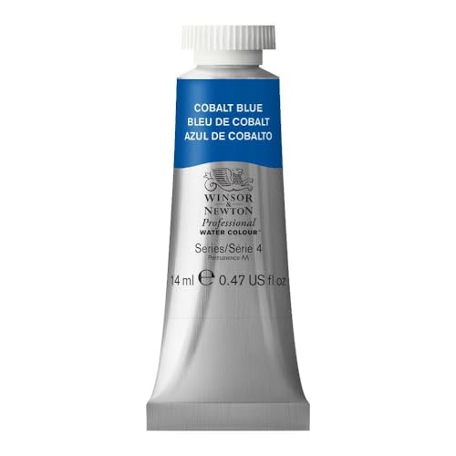 Winsor & Newton Professional Watercolor Tube - 14ml Cobalt Blue, Series 4, PB 28