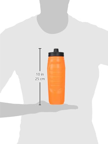 Under Armour 32 oz Squeeze Sports Water Bottle with Quick-Shot Lid