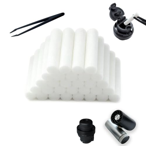 30-Pack Cotton Replacement Wicks for Shark ChillPill Personal Cooling Fan