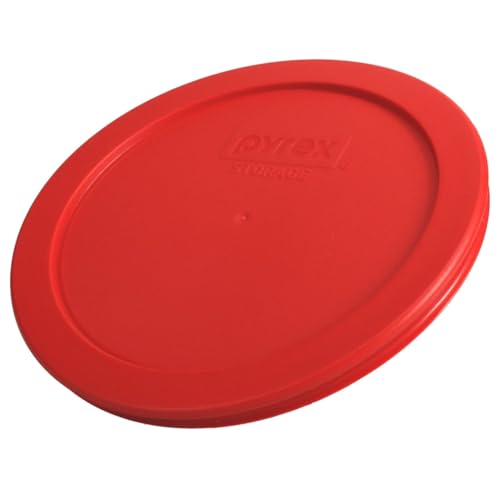 Pyrex 7201-PC Poppy Red 4-Cup Food Storage Lid - BPA-Free