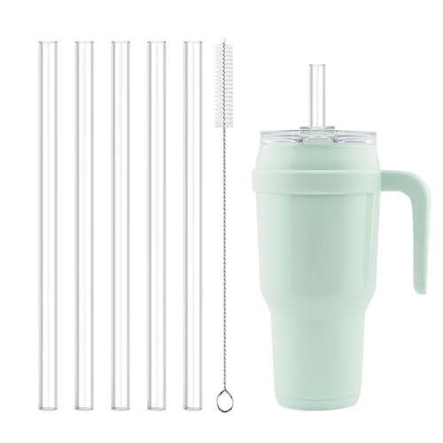 5-Pack Reusable Replacement Straws for Reduce 40oz & 50oz Tumblers
