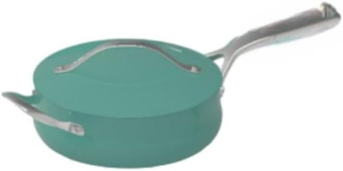 Cuisinart 12-Piece Nonstick Ceramic Cookware Set - Even Heat Cooking, Dishwasher Safe, Teal