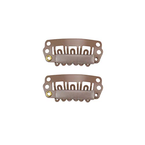 Full Shine Replaceable Stainless Steel Clips for Hair Extensions 28mm