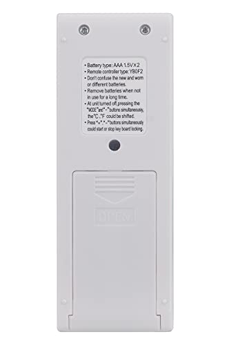 Replacement AC Remote for Gree YMGI Viking Air Conditioner