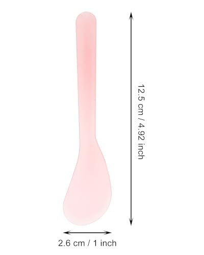 ONLYKXY 5-Inch Plastic Cosmetic Spatula and Makeup Scoop 6-Pack