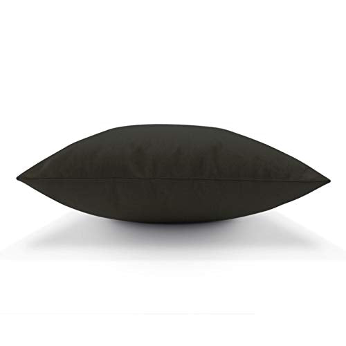 HGOD DESIGNS Camping Throw Pillow Cover, 18x18 Inch Cotton Linen Cushion Case