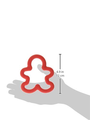 Gingerbread Boy Cookie Cutter with Comfort Grip, 5-inch Stainless Steel Baking Tool