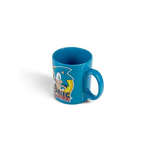 Sonic The Hedgehog Blue 16oz Ceramic Coffee Mug