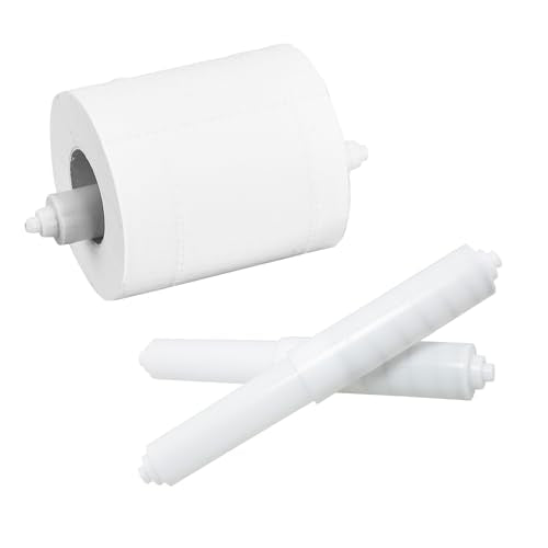 MEETOOT 6-Pack Spring Loaded Toilet Paper Holder Replacement Rods