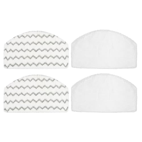 HOMEXCEL Steam Mop Replacement Pads 4 Pack for Bissell PowerFresh