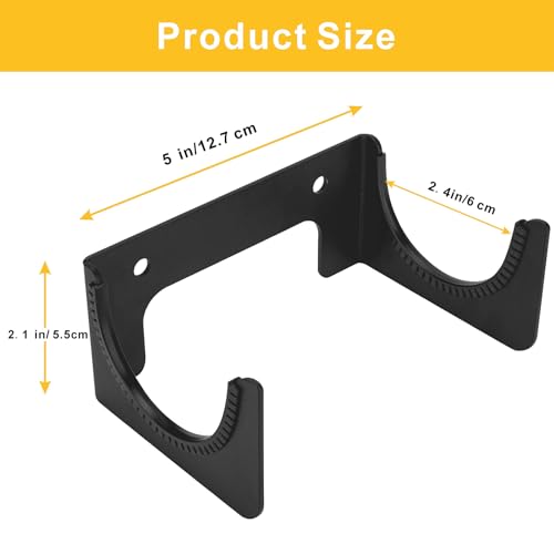 Wall-Mounted Ironing Board Holder for T/Y Legs - Space Saving Organizer