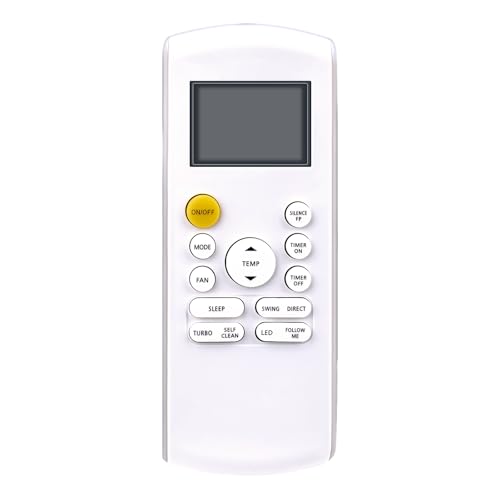 AULCMEET RG57A6/BGEFU1 AC Remote Control for Senviller Mini Split