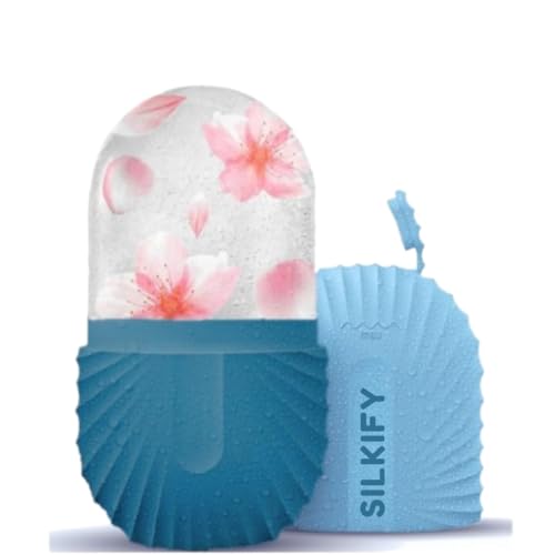 Silkify Ice Face Roller Mold - Reusable Silicone Facial Massager for Depuffing and Skin Care