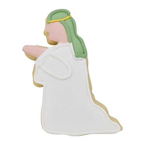 Nativity Scene Cookie Cutter Set - 7-Piece Christmas Baking Tools for Holiday Cookies