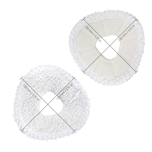 3 Pack Microfiber Mop Pads for Narwal Freo Robot Vacuum Cleaner