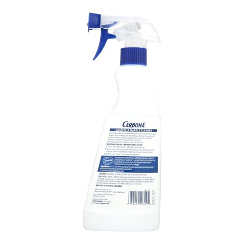 Carbona Granite & Marble Cleaner, Non-Abrasive Stone Polish, 16.8 Fl Oz