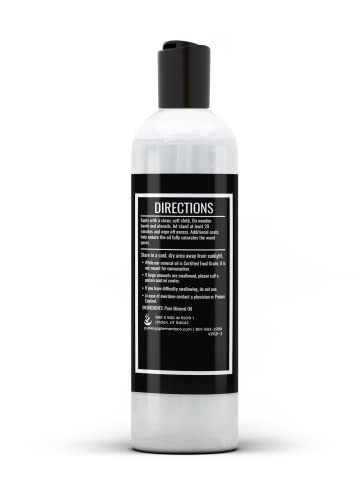 Pure Original Ingredients Mineral Oil, 8 fl oz - Pure Supplement