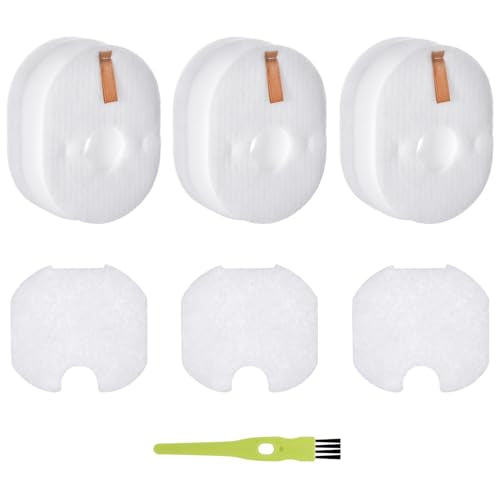 Shark Rocket Vacuum Filter Replacement Kit - 3 Foam, 3 Felt, 3 Post