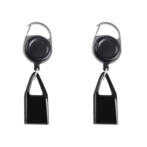 2Pcs Lighter Clip,Retractable Lighter Belt,Anti Lost Retractable Cover,Keychain Belt,Leash For Fishing Hiking,Protective Cover For Camping,Leash