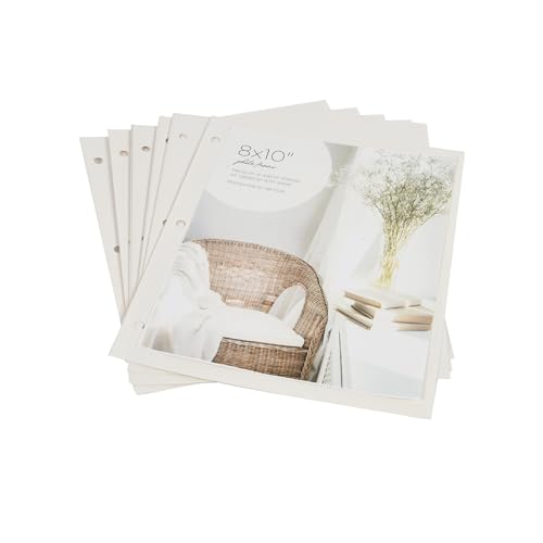8" x 10" Magnetic Photo Album Page Refills, 20 pages