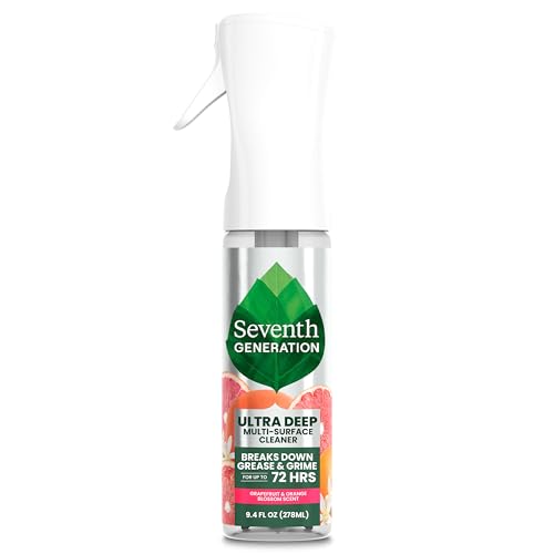 Seventh Generation Probiotic Multi Surface Cleaner Spray, Grapefruit & Orange, 9.4 Fl Oz