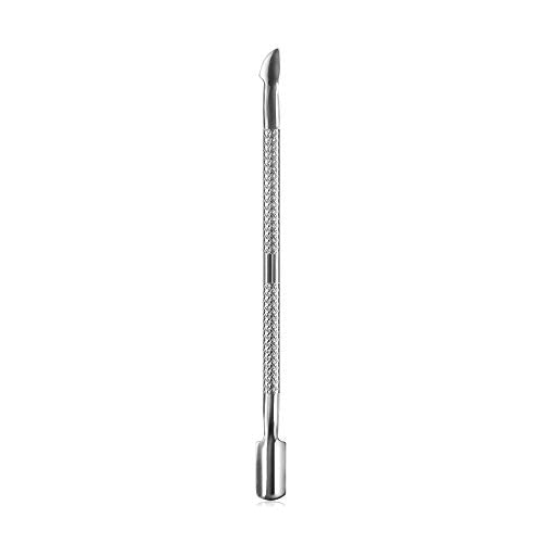 Rolabling Stainless Steel Cuticle Pusher and Nail Scraper Tool