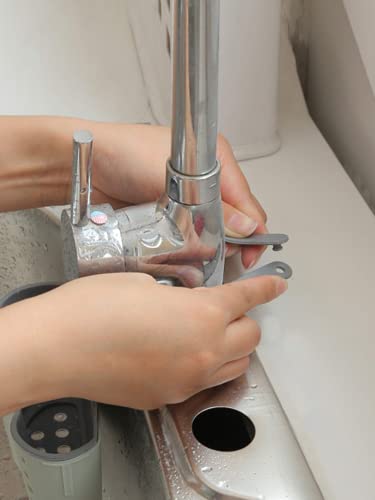 Vanvene Kitchen Sink Shelf with Suction Cup - Double Decker Organizer